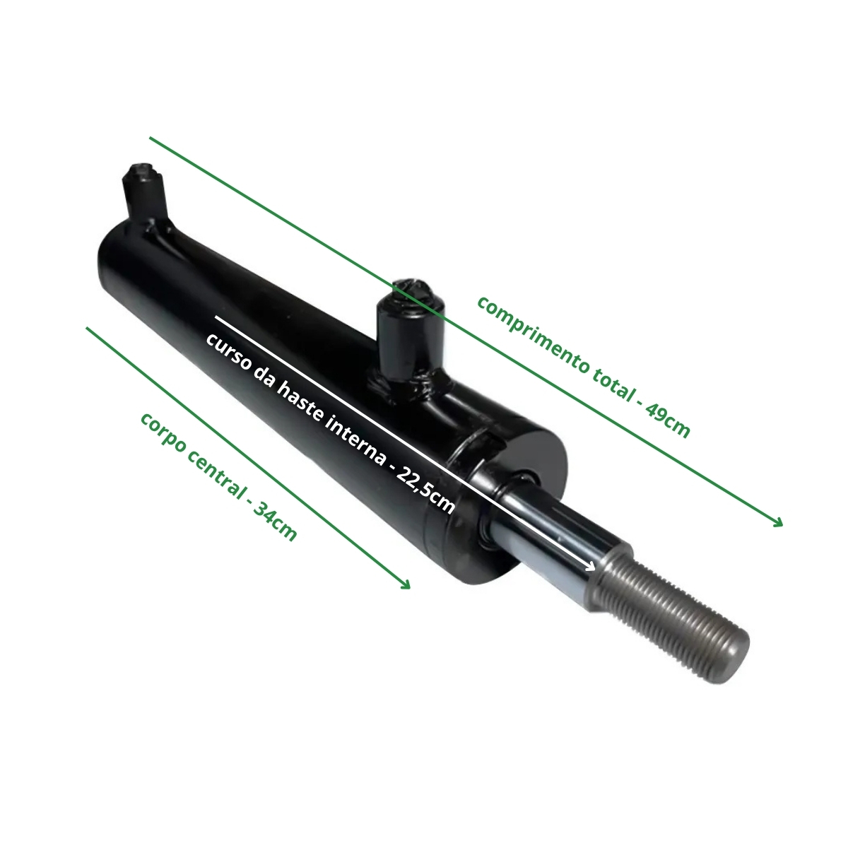 Cilindro Hidráulico Direção Ford (4600 / 6600) - Imagem 2